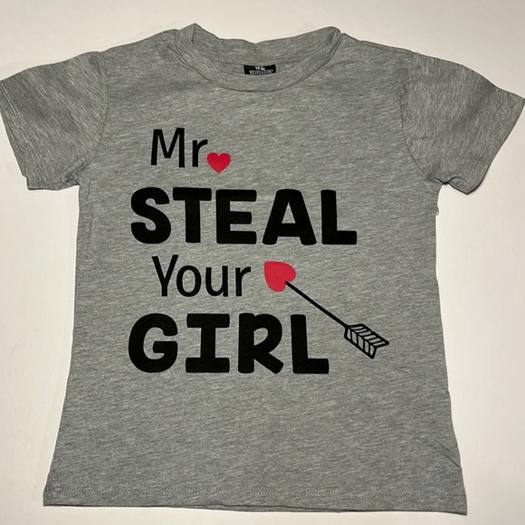 Revolution “Mr Steal Your Girl” Boys Tee Shirt ~ YS 6/7 - Picture 1 of 2